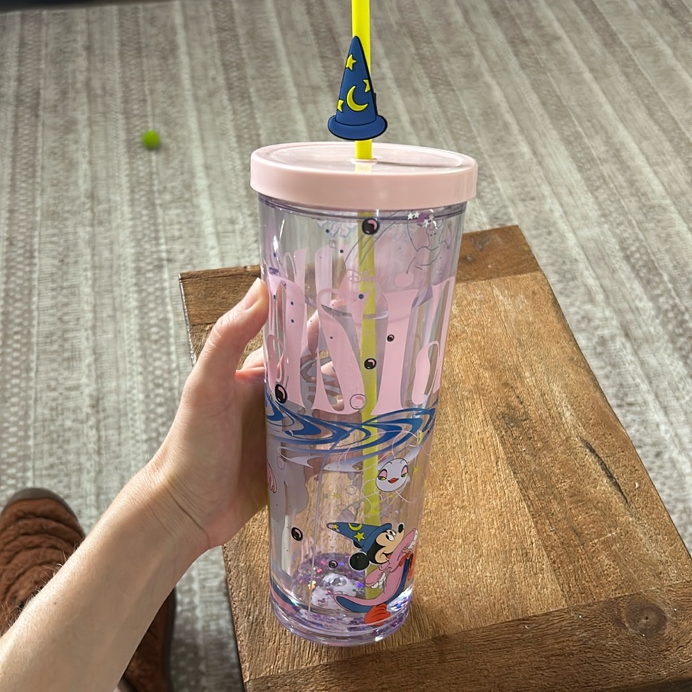 Disney Fantasia tumbler, sorcerer Mickey Mouse